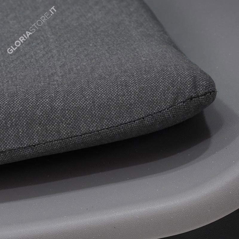 Set Divano da Giardino Luxor in Resina Grigio - Bica