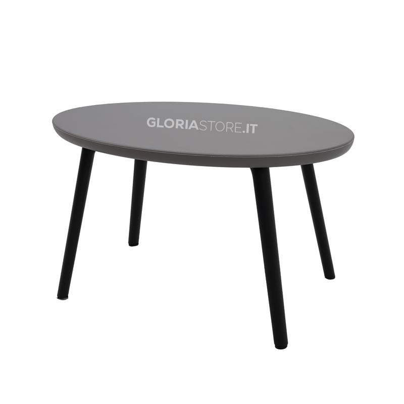 Set Divano da Giardino Luxor in Resina Grigio - Bica