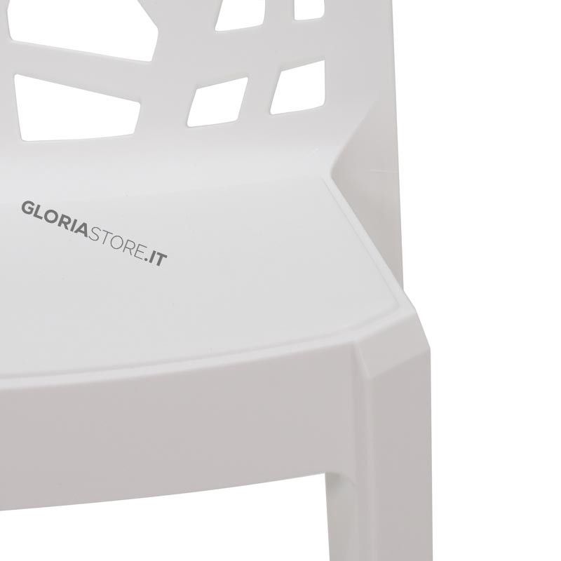 Sedia da Giardino Matrix Bianca