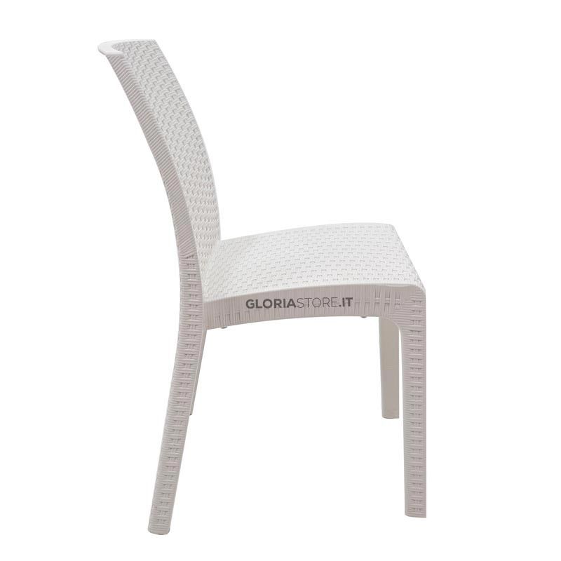 Sedia da Giardino Virginia Bianca