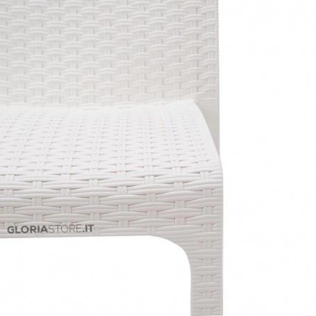 Sedia da Giardino Virginia Bianca