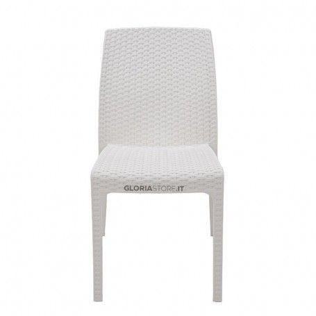 Sedia da Giardino Virginia Bianca