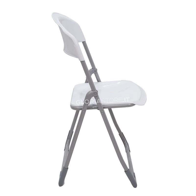 Sedia Pieghevole Bianca