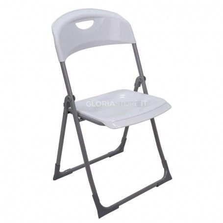 Sedia Pieghevole Bianca