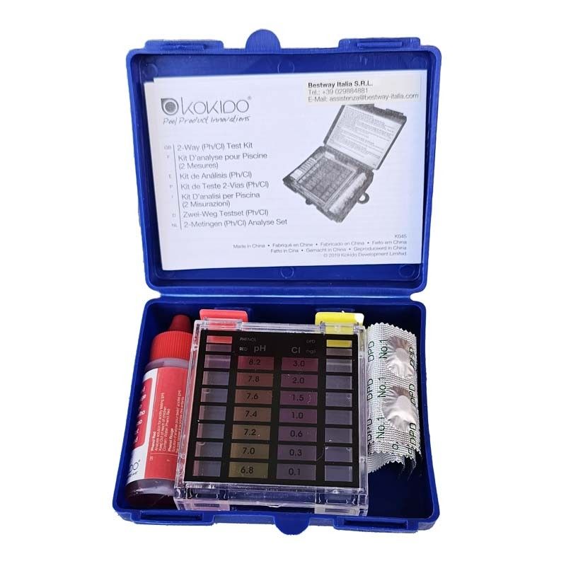 Kit Analisi di Ph e Cloro - K029BL24