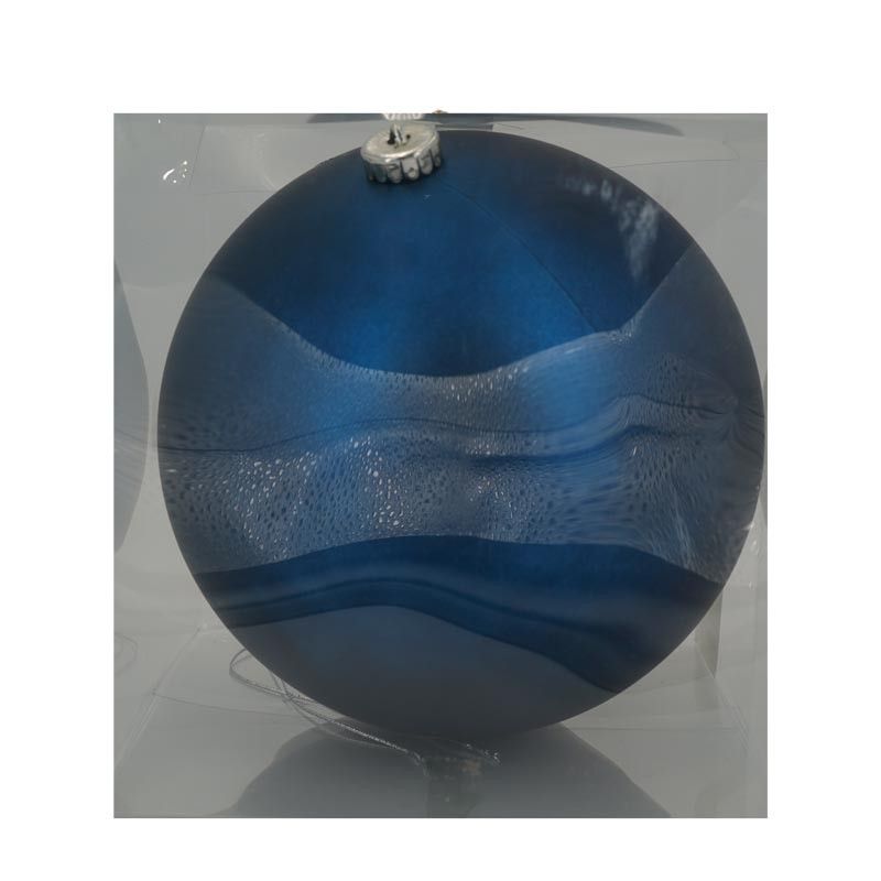 Palla di Natale in Plastica Opaca D.20 cm Disponibile Conf. da 1 Pz