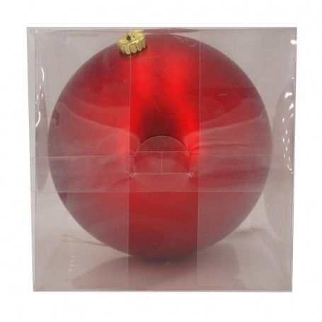 Palla di Natale in Plastica Opaca D.20 cm Disponibile Conf. da 1 Pz