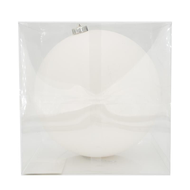 Palla di Natale in Plastica Opaca D.20 cm Disponibile Conf. da 1 Pz