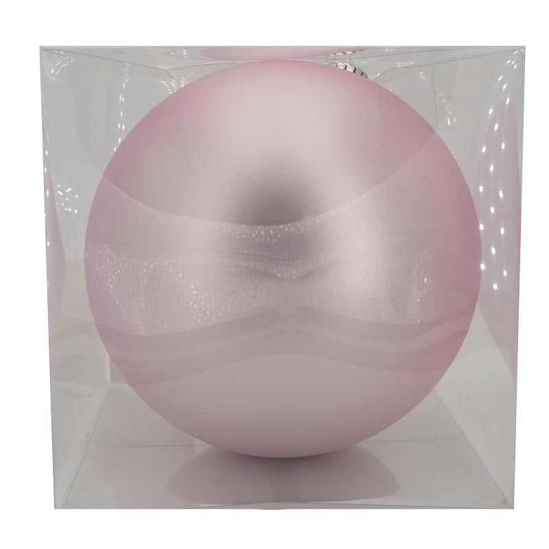 Palla di Natale in Plastica Opaca D.20 cm Disponibile Conf. da 1 Pz