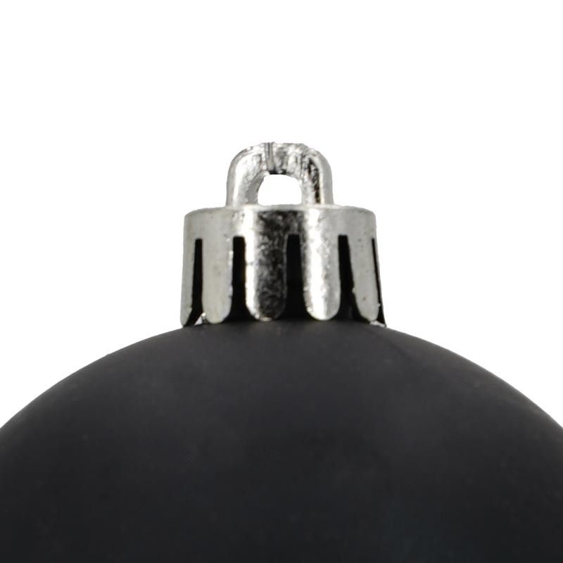 Palle di Natale in Plastica Opache D.6 cm Confezione da 24 Pz