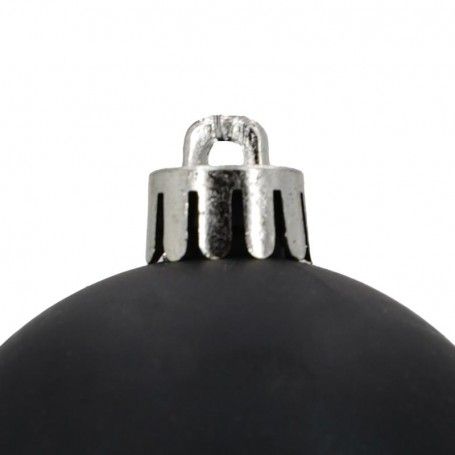 Palle di Natale in Plastica Opache D.6 cm Confezione da 24 Pz