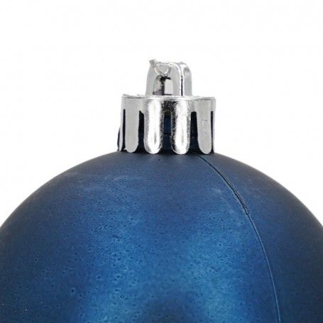 Palle di Natale in Plastica Opache D.6 cm Confezione da 24 Pz