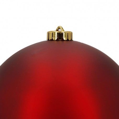 Palle di Natale in Plastica Opache D.15 cm Confezione da 2 Pz