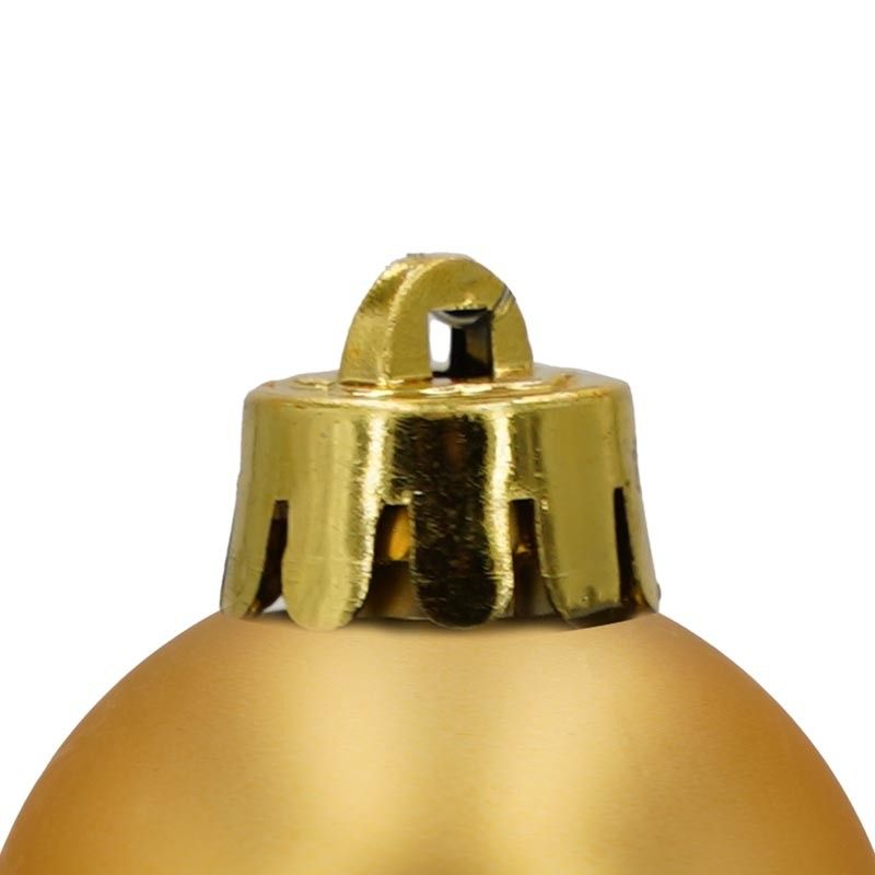 Palle di Natale in Plastica Opache D.3 cm Confezione da 36 Pz