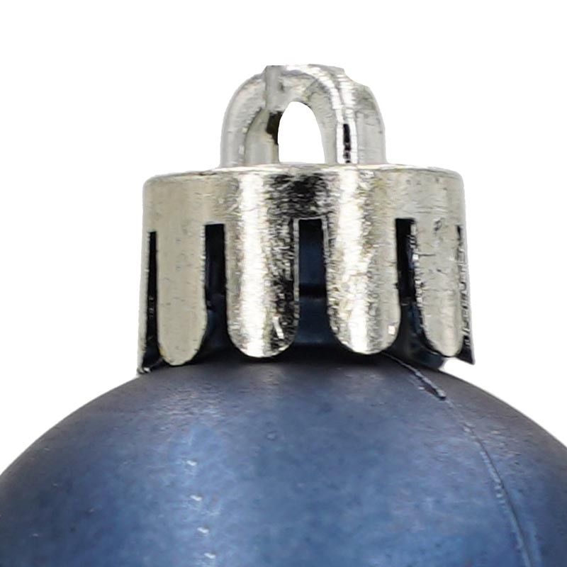 Palle di Natale in Plastica Opache D.3 cm Confezione da 36 Pz