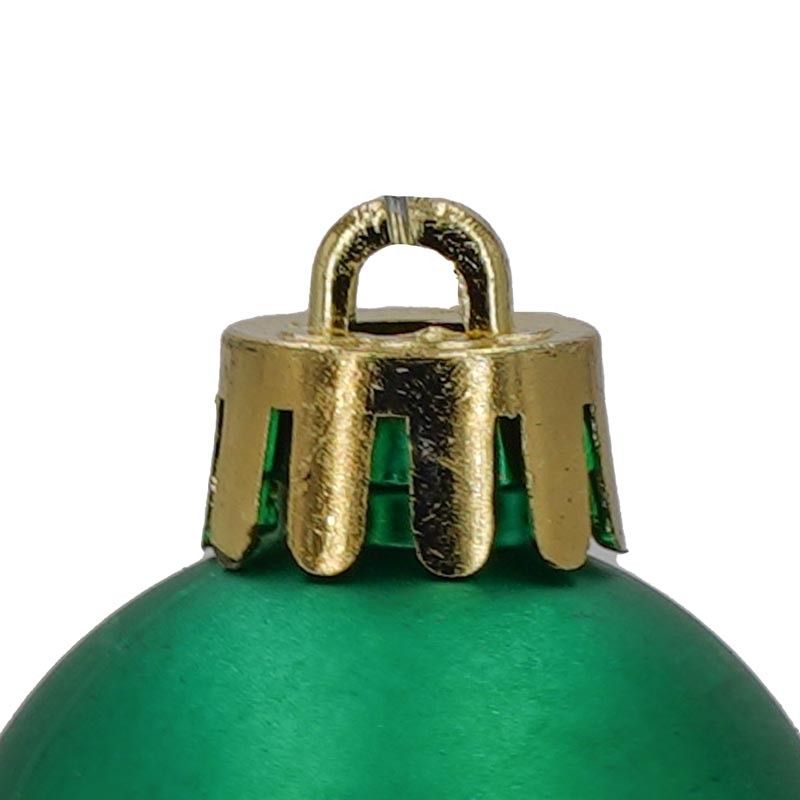 Palle di Natale in Plastica Opache D.3 cm Confezione da 36 Pz