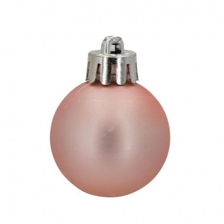 Palle di Natale in Plastica Opache D.3 cm Confezione da 36 Pz