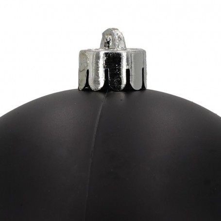 Palle di Natale in Plastica Opache D.10 cm Confezione da 6 Pz