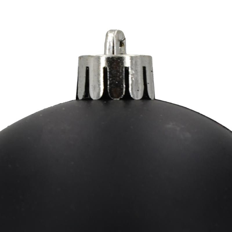 Palle di Natale in Plastica Opache D.8 cm Confezione da 16 Pz