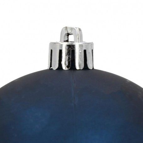 Palle di Natale in Plastica Opache D.8 cm Confezione da 16 Pz