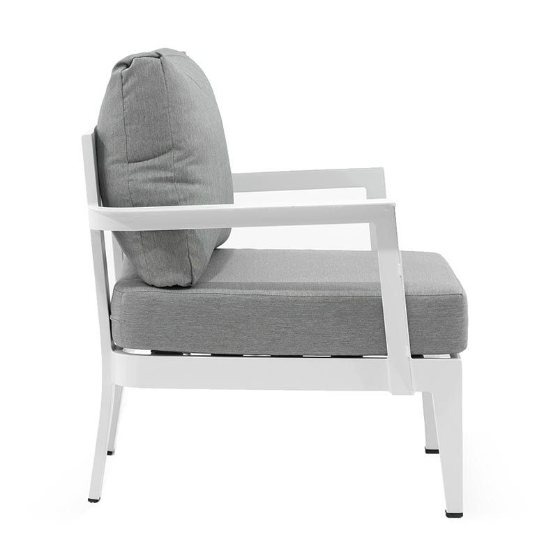 Set Divano in Alluminio per Esterni Estia/White