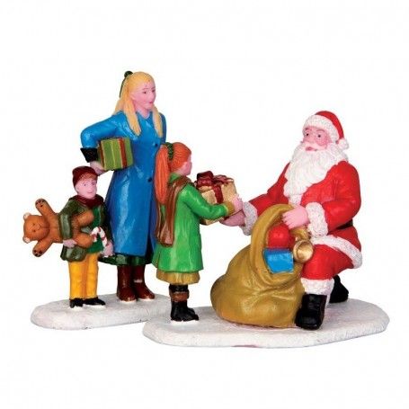 Presents From Santa Set Of 2 - Lemax 42245