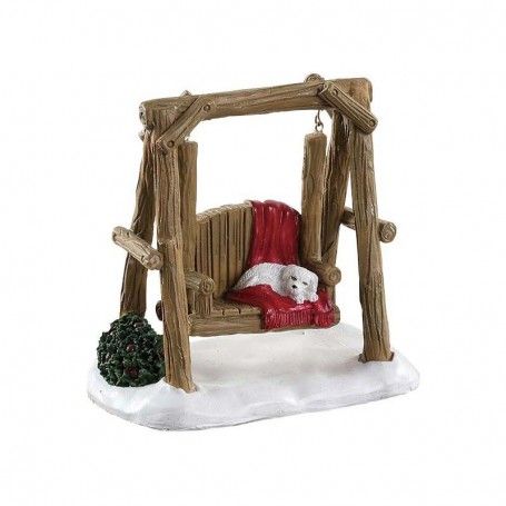 Rustic Log Swing - Lemax 84363