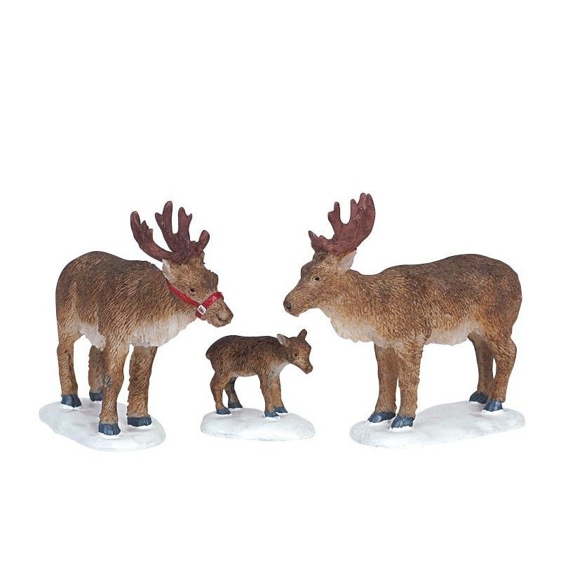 Reindeer, Set Of 3 - Lemax 62242