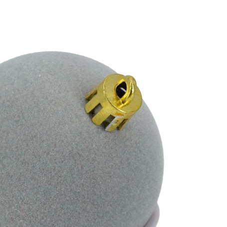 Palle di Natale in Plastica e Velluto D.6 cm Conf. da 12 Pz