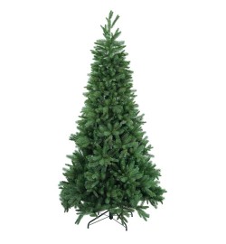 Albero di Natale Innevato in Pe+Pvc H.180/240 cm Apertura ad Ombrello