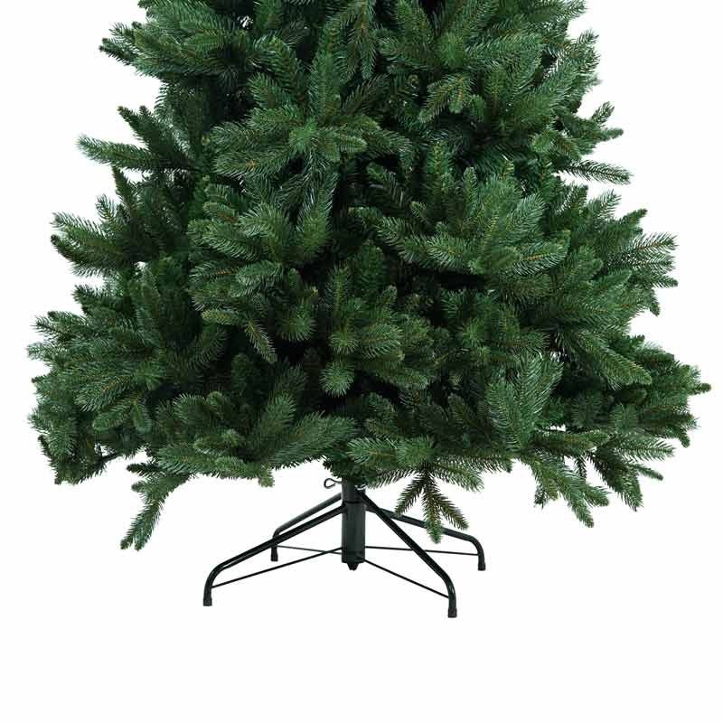 Albero di Natale Abete Verde in Pe+Pvc H.150/300 cm Apertura ad Ombrello - Panormo Green