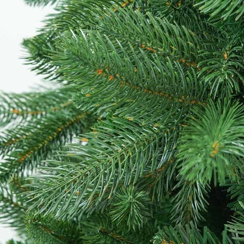 Albero di Natale Abete Verde in Pe+Pvc H.150/300 cm Apertura ad Ombrello - Panormo Green