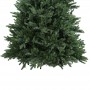 Albero di Natale Abete Verde Chiaro in Pe H.180/240 cm Apertura ad Ombrello - Deluxe Led