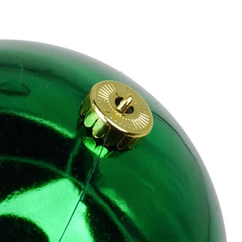 Palla di Natale in Plastica Lucida D.20 cm Conf. da 1 Pz