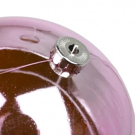 Palla di Natale in Plastica Lucida D.20 cm Conf. da 1 Pz