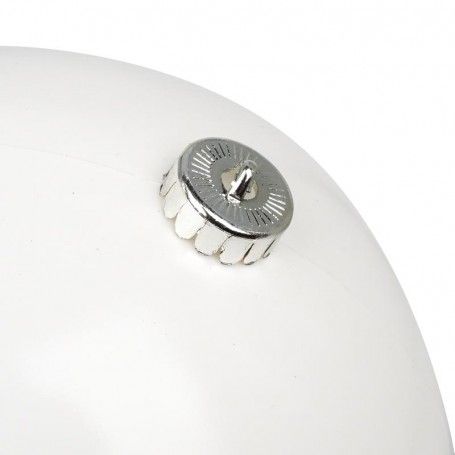 Palla di Natale in Plastica Lucida D.20 cm Conf. da 1 Pz