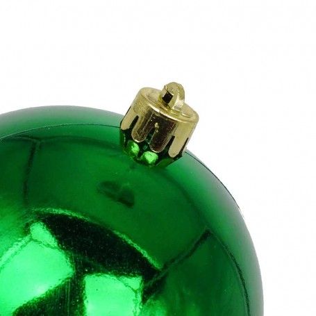 Palle di Natale in Plastica Lucide D.10 cm Confezione da 6 Pz