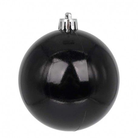 Palle di Natale in Plastica Lucide D.8 cm Confezione da 16 Pz