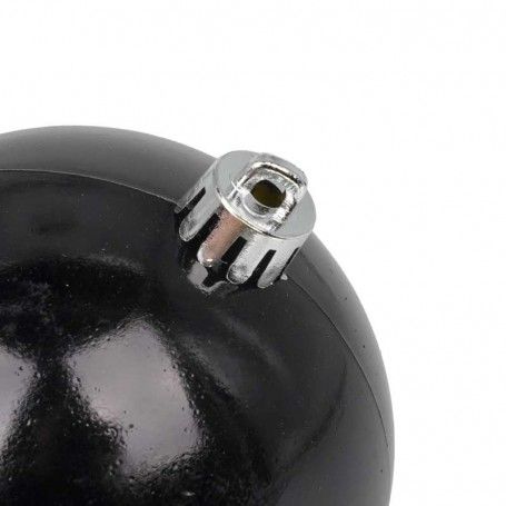 Palle di Natale in Plastica Lucide D.8 cm Confezione da 16 Pz