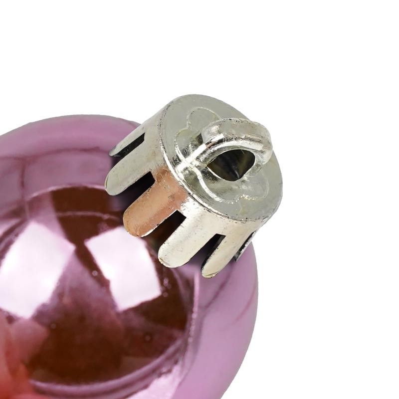 Palle di Natale in Plastica Lucide D.3 cm Confezione da 36 Pz