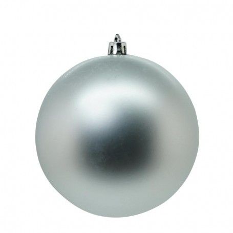 Palle di Natale in Plastica Lucide e Opache D.10 cm Conf. da 4 Pz