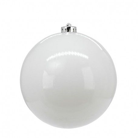 Palle di Natale in Plastica Lucide e Opache D.15 cm Conf. da 4 Pz