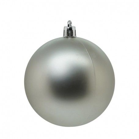 Palle di Natale in Plastica Opaco D.8 cm Conf. da 12 Pz