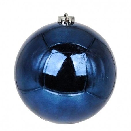 Palle di Natale in Plastica Lucide D.15 cm Confezione da 2 Pezzi