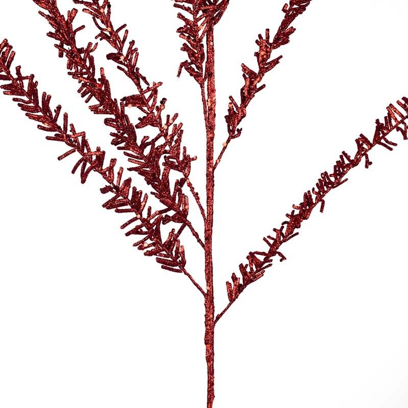 Ramo Natalizio Glitterato H.73 cm