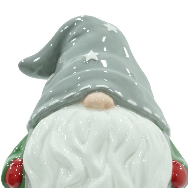 Alzatina Natalizia in Ceramica H.20,5 cm