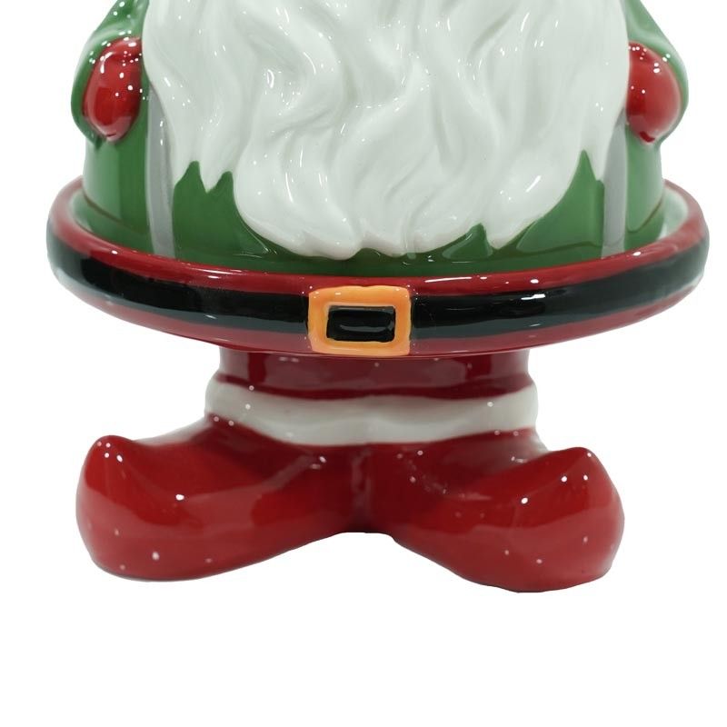 Alzatina Natalizia in Ceramica H.20,5 cm