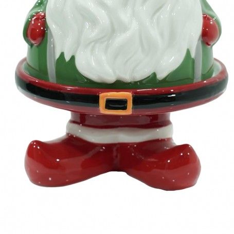 Alzatina Natalizia in Ceramica H.20,5 cm