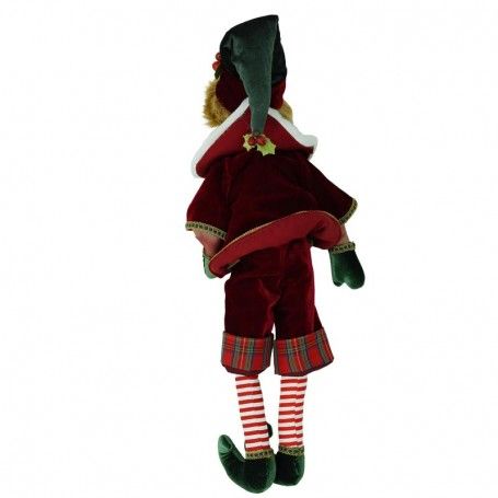 Elfo Natalizio Seduto H.50 cm