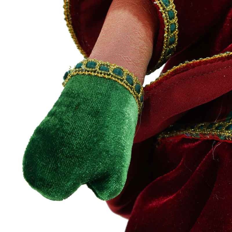 Elfo Natalizio Seduto H.50 cm